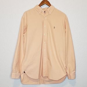 Men's Ralph Lauren Peach Button Down XL